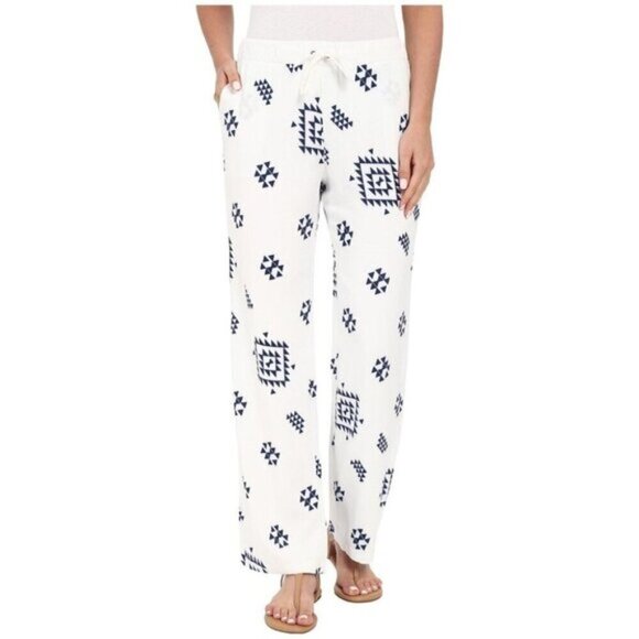 Revolve Plush Soleil Pants Straight Leg High Waisted Southwestern Print Medium - Picture 2 of 15